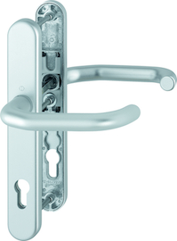 138GF/3358/3357N Garnitur/ES1 (SK2)/F1-2 Alu natur matt/8mm/Profilzylinder 92mm/Türdicke 67-72mm/ Produktbild