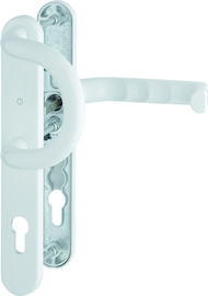 538G/3357N/1313G Garnitur/F9016 verkehrsweiß/8mm/40mm vorst./Profilzylinder 92mm/Türdicke 67-72mm/ Produktbild