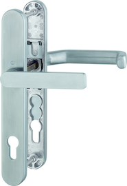 E099KH/3357N/1313G Garnitur/F69 Edelstahl matt/8mm/Profilzylinder 92mm/Türdicke 67-72mm/ Produktbild