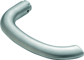 E1138Z Lochteil für HOPPE-Schnellstift/F69 Edelstahl matt/8 mm//ø18 mm, 5,8 mm Bundlänge Produktbild