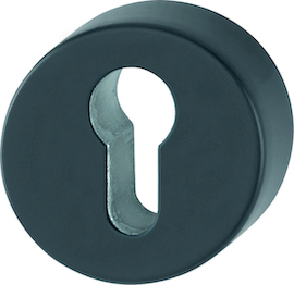 E42ZNSB Stück, Außenseite / F9714M schwarz matt / Profilzylinder / 57-62 mm + 67-72 mm Produktbild