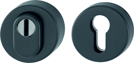 E42ZNSB-ZA/42HS Paar / F9714M schwarz matt / Profilzylinder / 57-62 mm + 67-72 mm Produktbild