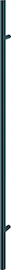 E5011 F9714M schwarz matt / 1600 mm / 1200 mm / 2 / 200 mm / 1400 mm / BS-1102 (für einseitige Befestigung bzw. für Bügelgriffe mit einem Ø von 25, 30 Produktbild