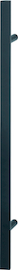 E5091 F9714M schwarz matt / 1000 mm / 700 mm / 2 / 150 mm / 850 mm / BS-1102 (für einseitige Befestigung bzw. für Bügelgriffe mit einem Ø von 25, 30 o Produktbild