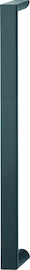 E5095 F9714M schwarz matt / 600 mm / BS-1102 (für einseitige Befestigung bzw. für Bügelgriffe mit einem Ø von 25, 30 o. 34 mm) / Stück Produktbild