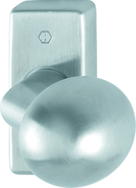 E50G/44 fest/F69 Edelstahl matt//12 mm/HOPPE-Logo Produktbild