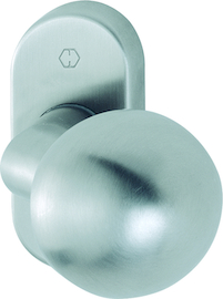 E50G/55 Stück, Außenseite/F69 Edelstahl matt/8mm/Türdicke 55-65mm/ Produktbild