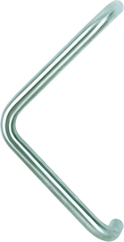E5200 F69 Edelstahl matt/350 mm/BS-1102 (einseits an Kunststoff-/Aluminium und Holztüren)/Stück Produktbild