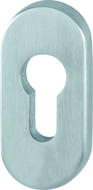 E55S-SR Stück/6mm Rosettenhöhe/F69 Edelstahl matt/Profilzylinder Produktbild