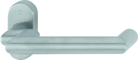 FS-E1401GF2/55 Halbgarnitur/F69 Edelstahl matt/9mm/Türdicke 45-65mm/ Produktbild