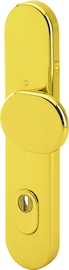 M86G/3332ZA /für Kombi-Schutz/für ES1 (SK2)/F77-R Messingf.poliert - Resista®/Türdicke 67-72mm/Profilzylinder 92mm/10mm/ Produktbild