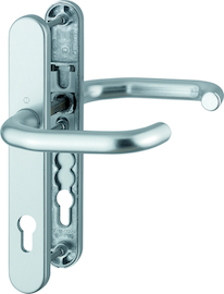 RD-138GF/3357N Garnitur/F1 Alu natur/9mm/Profilzylinder 92mm/Türdicke 67-72mm/ Produktbild