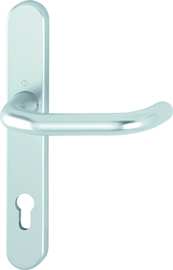RD-138GF/3357SN Halbgarnitur, Innenseite/F1 Alu natur/9mm/40mm vorst./Profilzylinder 92mm// Produktbild