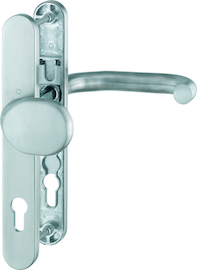 RD-E86G/3357N/138GF Garnitur/F69 Edelstahl matt/9mm/Profilzylinder 92mm/Türdicke 67-72mm/ Produktbild