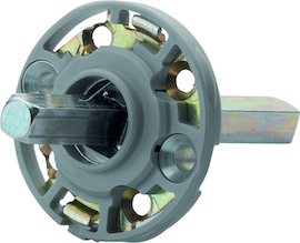 UP19/RFL Stück/16/F7503 alusilber/8mm/62mm vorst./ø18 mm/nicht durchgehende Verschraubung Produktbild