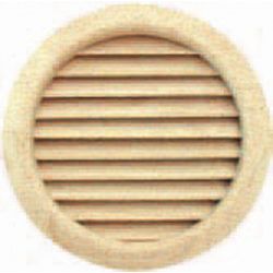 Lüft.Gitter Fichte roh,rund,DM74mm Produktbild