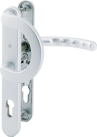 513G/3358/3357N/1500 //ES1 (SK2)/F1-2 Alu natur matt/8mm/40mm vorst./Profilzylinder 92mm/Türdicke 57-62mm/ Produktbild