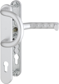 538G/3357N/1313G Garnitur/F1-2 Alu natur matt/8mm/40mm vorst./Profilzylinder 92mm/Türdicke 67-72mm/ Produktbild