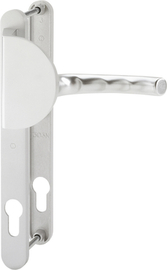 554/303N/1710RH Garnitur/rechts/F1 Alu natur/8x90mm/Profilzylinder 92mm/Türdicke 68-72mm/ Produktbild