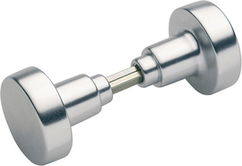 58 Stiftteil/F1 Alu natur/8mm/Türdicke 25-48mm/Führung ø18mm Produktbild