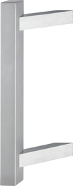 E5764 F69 Edelstahl matt/400 mm/300 mm//2//BS-1102 (einseits an Kunststoff-/Aluminium und Holztüren)/Stück/à 1/Kunststoffbeutel Produktbild