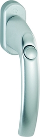 HOPPE Fenstergriff ATLANTA Alu 90° mit Logo mit Druckknopf - ohne Schrauben Produktbild