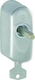 EUS950S 100NM F69-S Edelstahl matt SecuSan® (nur für Innenbereich geeignet) / N10A, mit Arretierung / 7 mm / 37 mm vorst. / Druckzyl. H001 / Stück HOP Produktbild