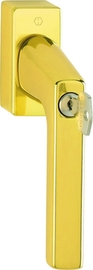 M0643S/US943 100NM F77-R Messingf.poliert - Resista® / N10A, mit Arretierung / 7 mm / 32-42 mm vorst. / Druckzyl. H001 / HOPPE-Logo / 90° / M5x50 mm + Produktbild