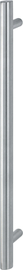 E5061 F69 Edelstahl matt/Länge 800mm/Stichmaß 560mm/2 Stützen/BS-1102 (einseits an Kunststoff-/Aluminium und Holztüren)/ Produktbild