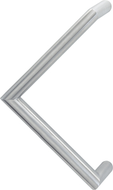 E5215 F69 Edelstahl matt/Stichmaß 350mm/BS-1102 (einseits an Kunststoff-/Aluminium und Holztüren)/Stück Produktbild