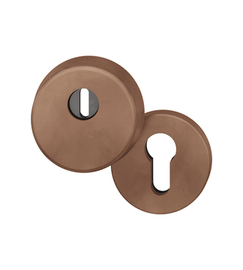 Schutzrosette ZA + 1735 Bronze hell patiniert gew. Produktbild