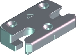 Roto NT SH-Schließstück K Nr 206 OB*VE100* Produktbild