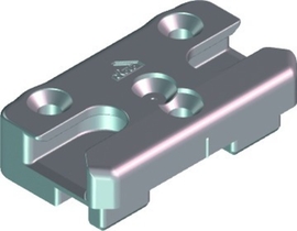 Roto NT SH-Schließstück K Nr 251*VE100* Produktbild