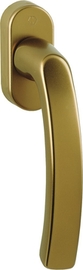 099/US952 F4 Alu Bronze/N10A, mit Arretierung, olivbraun/7mm/32-42mm vorst.//HOPPE-Logo/90°/M5x45mm + M5x50mm Produktbild