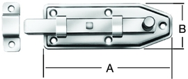 Fensterriegel 60x25 mm ger vz Produktbild