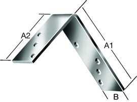 Starkwinkel 180/120x40 mm gvz Produktbild