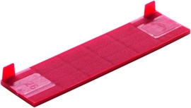 GL-SV 100x38x3mm rot 500 St. Produktbild