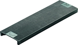 Standardklotz GL-SV 100x50x6 schwarz VE500 Produktbild