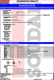 Soudafoam Gun B2 750 ml Produktbild