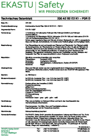 Mehrbereichskombifilter A2B2E2K1-P3R D EKASTU 230 Produktbild