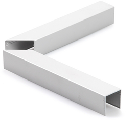 ECKWINKELABDECKUNG ZU OL 320 WEISS 9016 Produktbild
