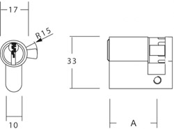 WINKHAUS Profilhalbzylinder XR-02 N Produktbild BIGSKZ L