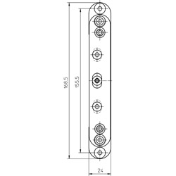 SIMONSWERK Aufnahmeelement VARIANT VX 2501 3D N Produktbild BIGSKZ L