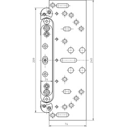 SIMONSWERK Aufnahmeelement VARIANT VX 2502 3D N Produktbild BIGSKZ L