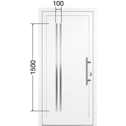 Haustürfüllung PREZO BASIC 05 Produktbild BIGSKZ L