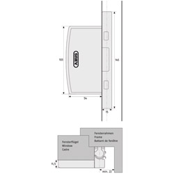ABUS Scharnierseitensicherung FAS97 Produktbild BIGSKZ L