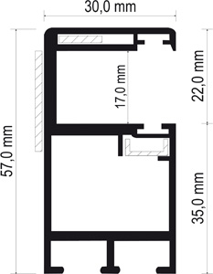 MENKE PVC-Rollladenführung 933 Produktbild BIGSKZ L