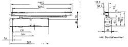 Geze TS 5000 L Gr 2-6 mit MF+Winkel weiß/9016 Produktbild BIGSKZ L