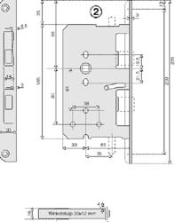 Panik-Treibriegelschloss 2390 M6 Winkelst 65/20 rd niro rs Produktbild BIGSKZ L