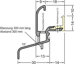 GUTMANN Bodenschwelle Lech 22/30 TXL Produktbild BIGSKZ L